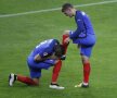 LA INDIGO! Griezmann a devenit golgeterul EURO 2016, iar Payet nu a ratat ocazia să-şi arate recunoştinţa după golul stângaciului (foto: reuters)