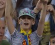 FOTO Torcida Iaşiului » Sărbătoare mare pentru moldoveni la meciul cu Hajduk: au făcut Copoul să cânte 