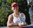Simona, trofeul și un zâmbet pentru o săptămână plină de tenis și emoții // Foto: Raed Krishan