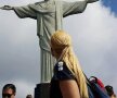 Rio văzut de sus » Naționala feminină de handbal a urcat pe muntele Corcovado, la statuia lui Iisus
