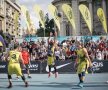 A fost spectacol sâmbătă noapte în Piața Universității! Turneul 3x3 Bucharest Challenger are loc și duminică începând cu ora 17:00
