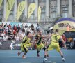 A fost spectacol sâmbătă noapte în Piața Universității! Turneul 3x3 Bucharest Challenger are loc și duminică începând cu ora 17:00