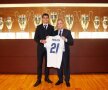 GALERIE FOTO Morata a izbucnit în plâns la prezentarea la Real Madrid » Spaniolul a fost însoțit de iubita italiancă, Alice, care a făcut furori