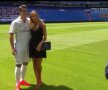 GALERIE FOTO Morata a izbucnit în plâns la prezentarea la Real Madrid » Spaniolul a fost însoțit de iubita italiancă, Alice, care a făcut furori