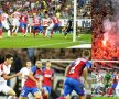 VIDEO și FOTO » Fotbal, orgolii și spectacol! Steaua și Dinamo au remizat într-un superduel cu două goluri