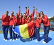 Canotoarele din barca de 8 plus 1 și preţioasele medalii de aur // FOTO Cristi Preda (Rio de Janeiro)