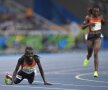 Zâmbet. Vivian Cheruiyot a câștigat cursa de 5.000 de metri, doborând recordul olimpic ce-i aparținea Gabrielei Szabo și care data din 2000