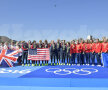 Podiumul din proba de 8 plus 1: SUA pe primul loc, Marea Britanie pe doi și România pe trei // FOTO Cristi Preda (Rio de Janeiro)