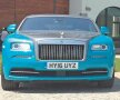 Rolls-Royce Wraith (coupe) și Rolls Royce Ghost (limuzină) au fost aduse din Marea Britanie pentru testele din România