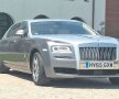 Rolls-Royce Wraith (coupe) și Rolls Royce Ghost (limuzină) au fost aduse din Marea Britanie pentru testele din România