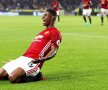 Rashford se bucură pentru cele 3 puncte, foto: reuters