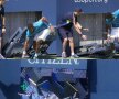 
LE-A SPART CEASUL AMERICANILOR! Francezul Monfils a rămas fără frâne și a făcut zob tabela elecronică la US Open. Sursa foto: twitter