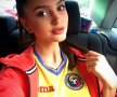 GALERIE FOTO » Iubita SUPERHOT a lui Filip tremură când îl vede jucând pentru România: "Îmi vine să-mi fac o pancartă pe care să scrie «Sunt iubita lui Steliano»!"