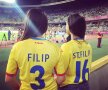 GALERIE FOTO » Iubita SUPERHOT a lui Filip tremură când îl vede jucând pentru România: "Îmi vine să-mi fac o pancartă pe care să scrie «Sunt iubita lui Steliano»!"