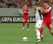 FOTO Fază controversată la Astra - Austria Viena » Alibec a cerut penalty în finalul partidei