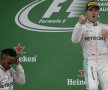 Rosberg celebrează succesul din Italia, Hamilton pare pierdut