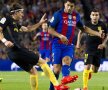 Filipe Luis după un atac dur suferit în meciul cu Barcelona: "Norocul meu? Suarez nu m-a atins" :)