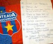 FOTO Mesajul scris de mână în vestiar prin care Zenga a revoluţionat înainte de Steaua - Villarreal din 2005 » Italianul a rememorat azi meciul de acum 11 ani