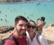 Ana Maria și Pavel Popescu în Malta