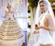 FOTO Nunți duse la extrem! Cele mai stranii rochii de mireasă