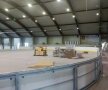 GALERIE FOTO Patinoarul făcut de Ion Țiriac este aproape gata! Imagini din construcția de la Otopeni