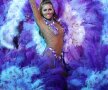 VIDEO&FOTO Calcă pe urmele lui Jennifer Lopez » Muza unei echipe de fotbal și-a testat talentul muzical