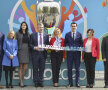 La ceremonie au fost prezenți Florin Șari (manager de proiect), Gabriela Szabo, Narcisa Lecușanu (secretar de stat MTS), Davor Suker (președintele Federației din Croația), Gabriela Firea (primar București), Răzvan Burleanu (președinte FRF), Irina Pătrășcoiu (director CNI) și  Daniel Forea (primar sectorul 5) // Foto: Alex Nicodim