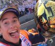 #GIVEME5. Marc Marquez, 23 de ani, a câștigat al 5-lea titlu mondial de motociclism, dintre care 3 la clasa regină (foto: motogp.com)