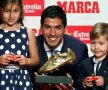 GALERIE FOTO Liverpool sau Barcelona? Luis Suarez a ridicat Gheata de Aur și a ales: "Acolo mă retrag!"