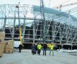 Allianz Arena, Craiova construiește de zor unul dintre cele mai tari stadioane din țară, foto: facebook Olguța Vasilescu
