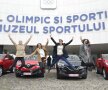 Noiembrie 2016, București. Aceleași Simona Pop, Loredana Dinu, Simona Gherman și Ana Maria Popescu (de la stânga la dreapta), deja campioane olimpice și a doua întâlnire cu mașina // FOTO Cristi Preda