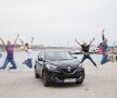 Septembrie 2015, Constanța. Simona Pop, Loredana Dinu, Simona Gherman și Ana Maria Popescu (de la stânga la dreapta), prima întâlnire cu Renault Kadjar și multe iluzii // FOTO Ștefan Ciocan