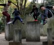 Primul institut parkour din lume! Tinerii din Japonia își demonstrează abilitățile în cadrul unui program special (foto: reuters)