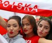 GALERIE FOTO Cu ele ne atacă Polonia :) Cele mai frumoase suportere ale adversarilor României