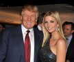 Trump (foto, alături de Ivanka, fiica sa) e pasionat de tenis. A avut mulți ani lojă la US Open