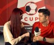 Jolanta la un interviu cu vedeta naționalei Poloniei, Robert Lewandowski 