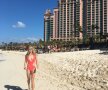 FOTO Vacanță în Bahamas » Bouchard a dat racheta de tenis pe plajele tropicale