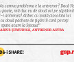 Nu cumva problema e la antrenor? Dacă Reghe nu poate, mă duc eu de două ori pe săptămână să-i antrenez! Alibec cu toată ciocolata lui și cu două pachete de țigări îi cară pe toți în spate acum la Steaua