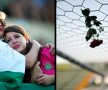 TRAGEDIE în America de Sud. Fanii lui Chapecoense, echipa braziliană care s-a prăbușit în Columbia, au adus un omagiu jucătorilor morți, foto: Gulliver/gettyimages