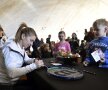 Autografele au fost la mare căutare ieri