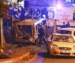 TEROARE LA ISTANBUL. 38 de persoane au murit și cel puțin 166 sunt rănite după un atentat cu două mașini-capcană la stadionul lui Beșiktaș (foto: Reuters)