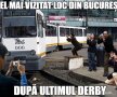 GALERIE FOTO Steaua, motiv de caterincă pe net după dezastrul cu Dinamo! 8 MEME-uri ironice după Derby: tramvaiul 41, loc de "pelerinaj" pentru "câini" :D
