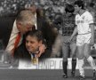 Prietenie înainte de rivalitate! Ioan Andone a uitat de meciurile tari cu Marius Lăcătuș și s-a îmbrățișat cu unul dintre marii săi rivali (foto: Cristi Preda)