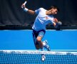 5 zile până la Australian Open! Novak Djokovici se ferește de o minge la antrenament, foto: reuters