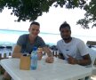 FOTO + VIDEO Primele imagini cu Andrei Cordoș în Maldive! A devenit coleg cu un fotbalist celebru în mediul virtual :)