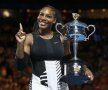 HISTORY #23. Serena Williams a depășit-o pe Steffi Graf în clasamentul turneelor de Mare Șlem și a revenit pe primul loc WTA după victoria de la AO (foto: reuters)