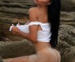 VIDEO & FOTO Irina și bowlingul: pregătiți popicele! Un iepuraș playboy și o pasiune neașteptată