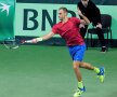 Marius Copil a încercat să lase în urmă înfrângerea de vineri // FOTO tennis.by