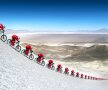 Markus Stoeckl, în deșertul Atacama, a atins viteza de 167 de kilometri pe oră pe o coborâre pe o bicicletă mountain-bike, foto: reuters