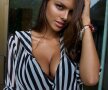 GALERIE FOTO + VIDEO "E nebună?" Senzuala Viktoria Odintsova a pozat HOT atârnând de marginea unei clădiri de 73 de etaje!